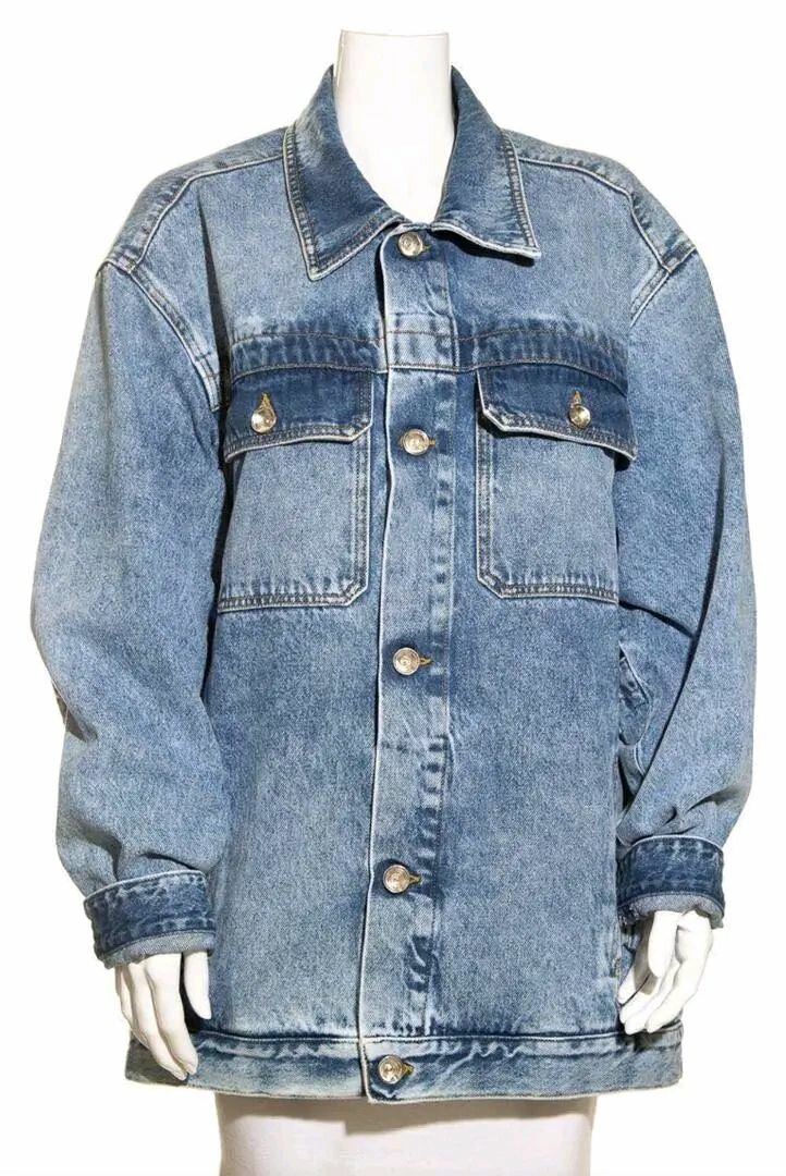 Veste en denim oversize