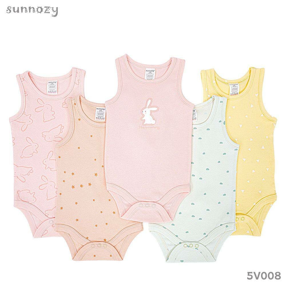 Lot de bodies en coton bébé