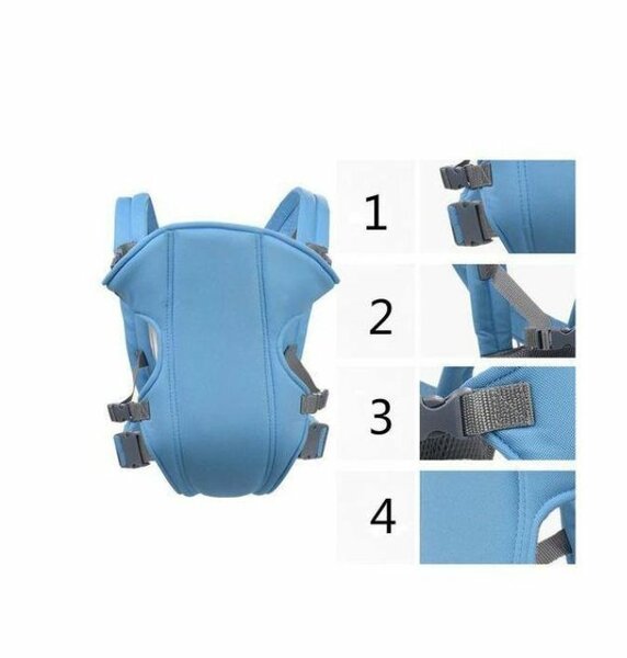 Porte-bébé ergonomique confortable