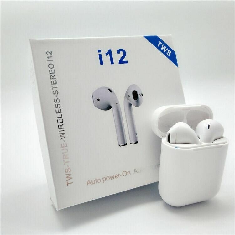 Original i12 Earbuds / Bluetooth Handsfree / Wireless Headse