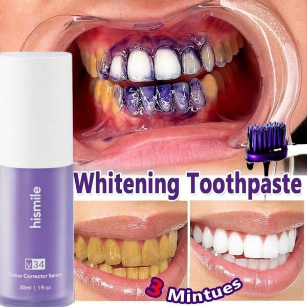 Whitening purple tooth paste 30 ml
