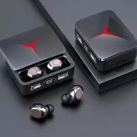 M90 TWS Airpods _ with Super Sound & High Quality Touch Sensors True Stereo Headphones with Built in Mic 10m Transmission Bluetooth Wireless Earbuds , Charging Case Sport Headset for all Bluetooth Smart devices