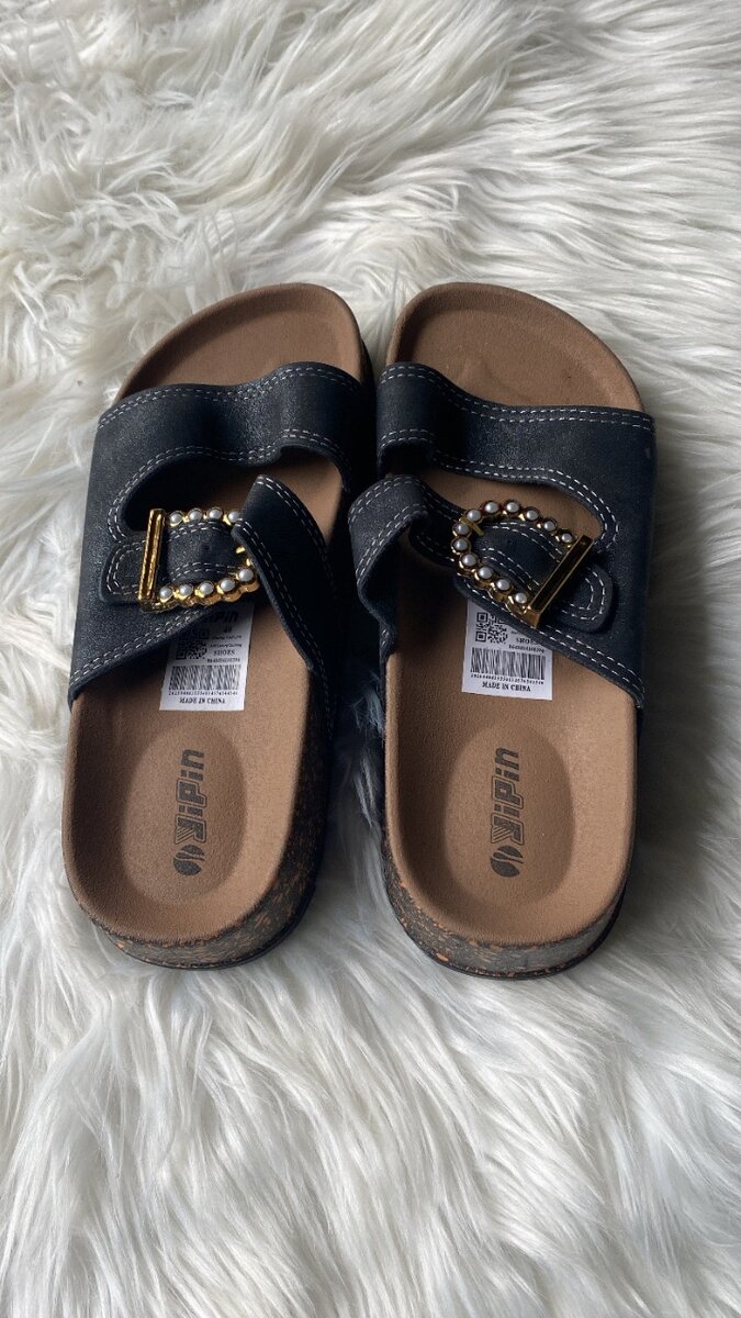 Sandales en cuir élégant