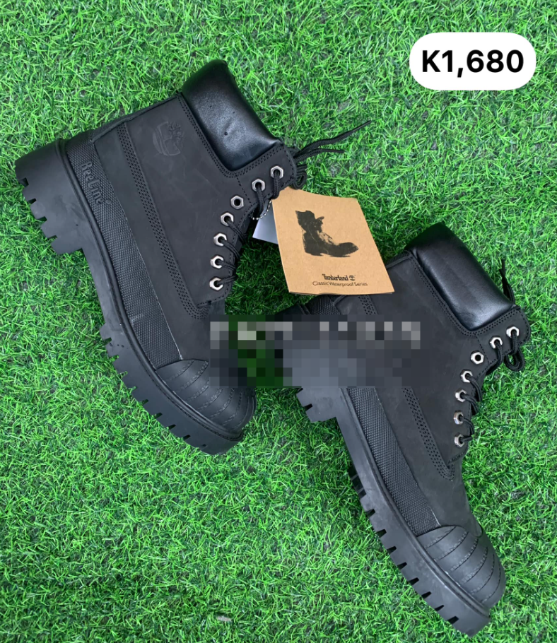 black boots