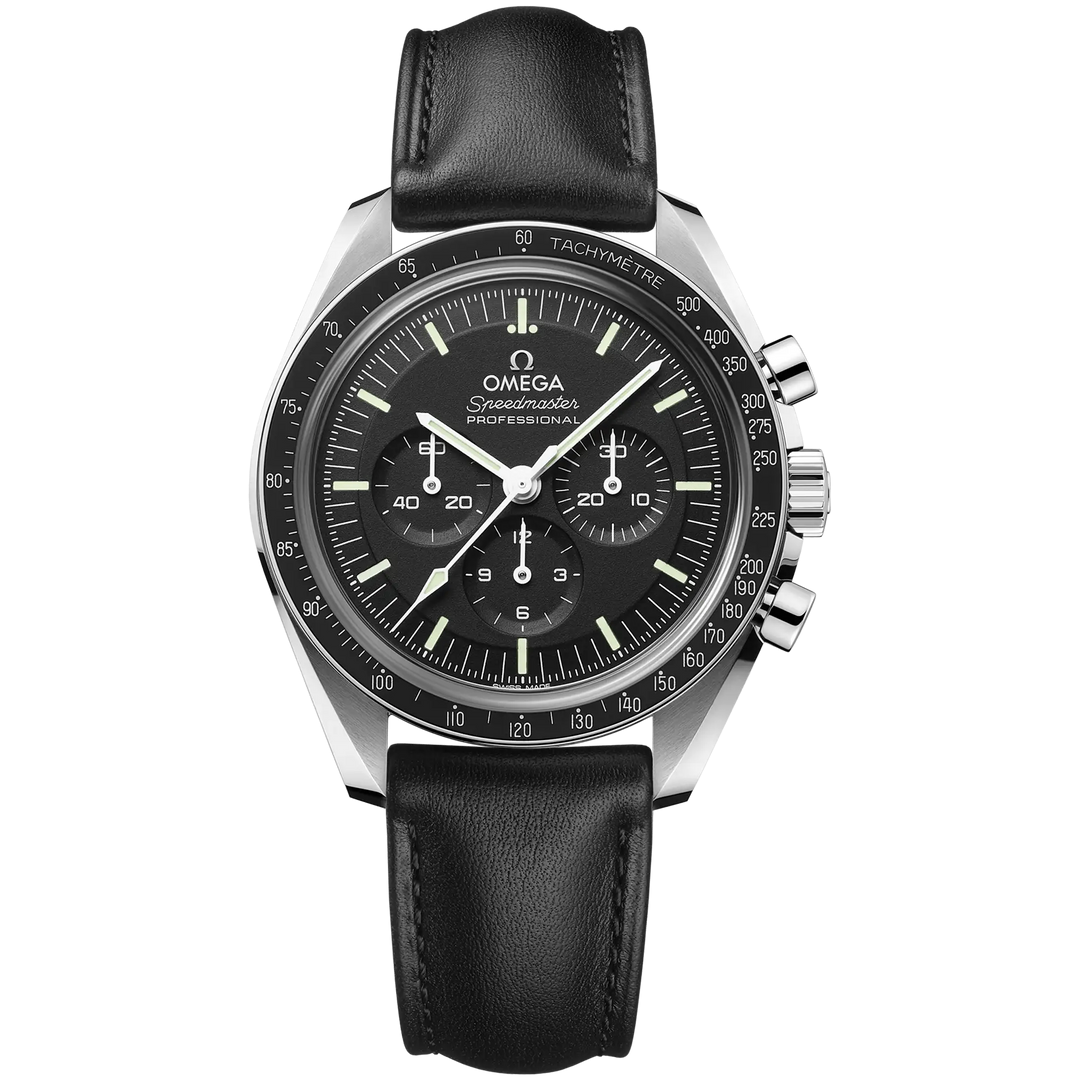 Black wrist watch