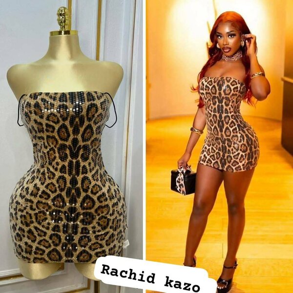 Robe Léopard Glamour