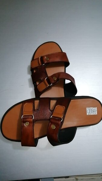 Sandales en cuir