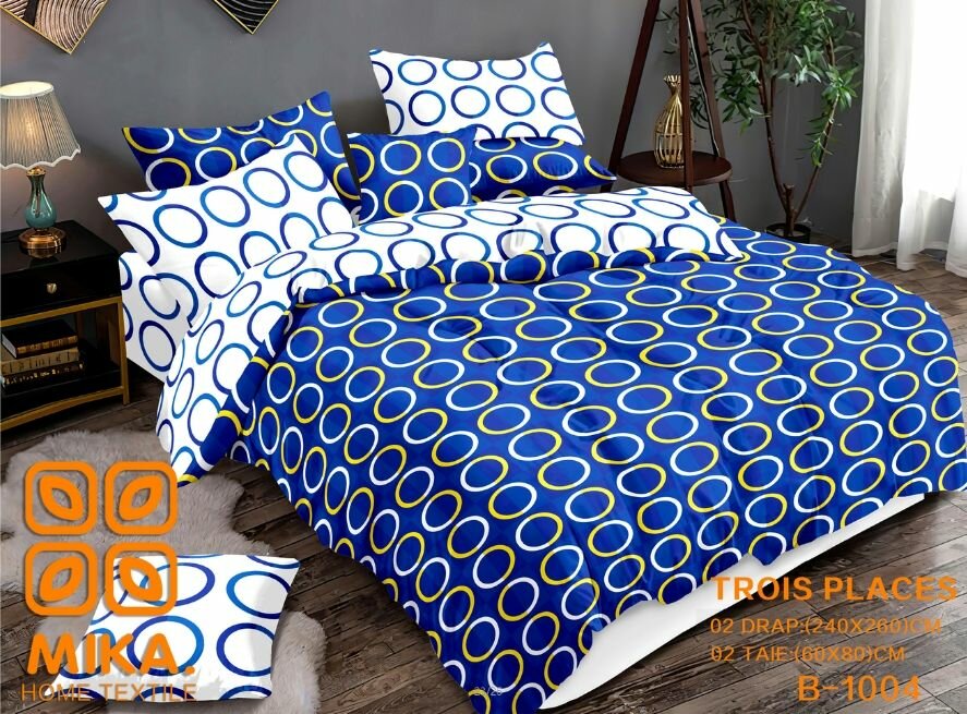 Luxe 3 places Mika Bedding Set