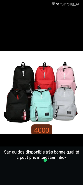 Sac à dos unisexe coloré