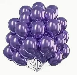 ballons gonflabe violets 30 pc