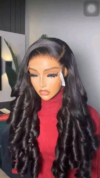 Perruque Lace Front Ondulée