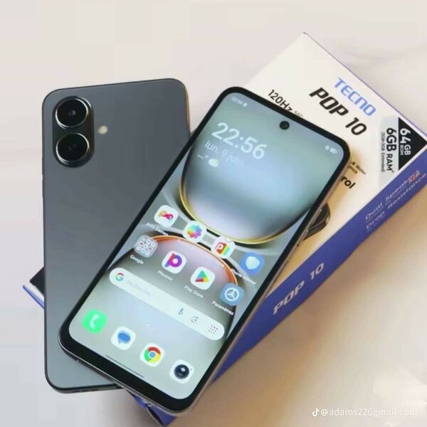 Smartphone Tecno Pop 10 - Blanc