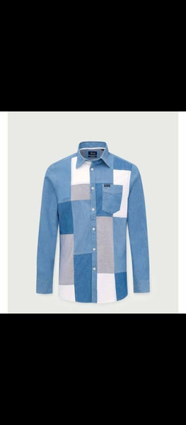 Chemise Patchwork Homme Stylée