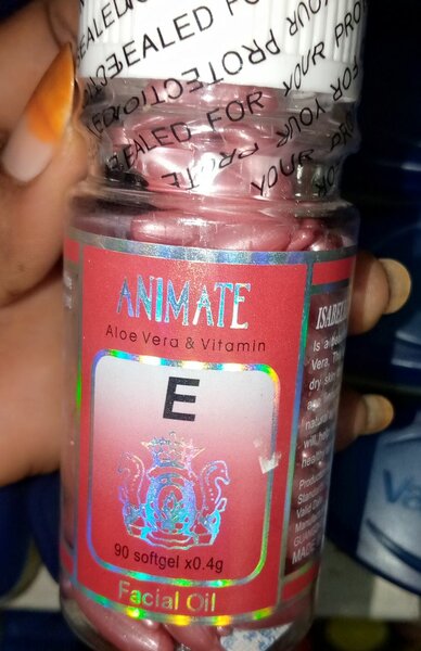 Capsule vitamin E