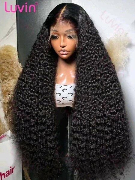 Perruque bouclée longue