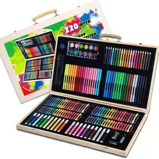 220 Pieces Mega Art Set