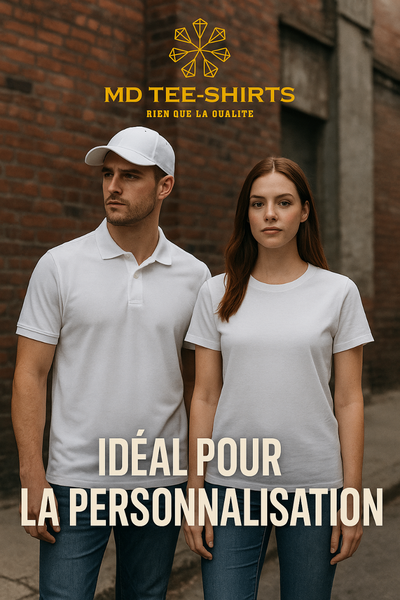 T-shirts unisexes personnalisables