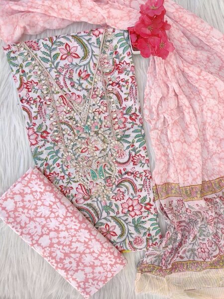 Cotton 3 Peace Suit