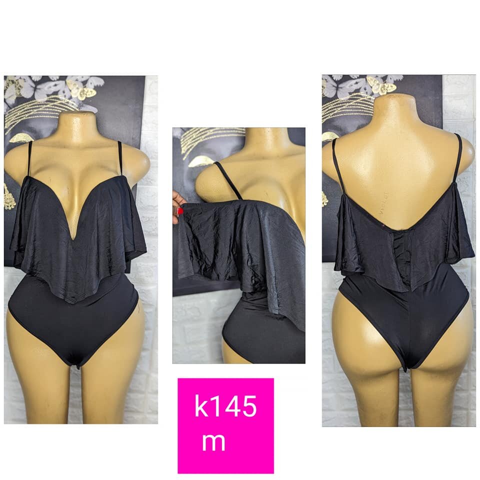 Beautiful and stylish women's bodysuit black
