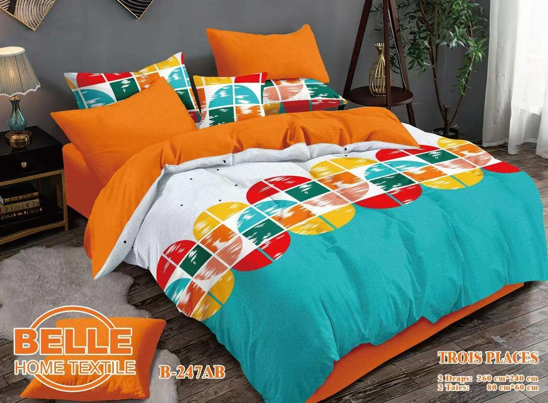 Parure de Lit Colorée Belle Textile