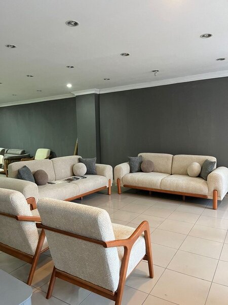 Canapé moderne en tissu