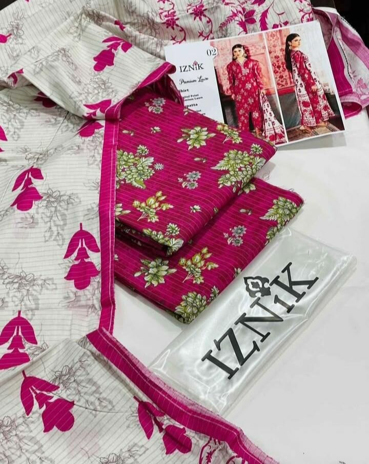 Iznik suit 3ps lawn