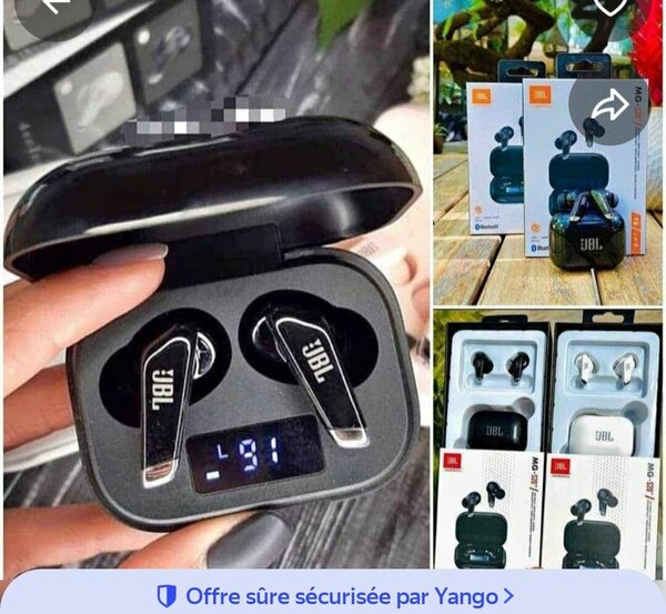 Écouteurs JBL sans fil Bluetooth