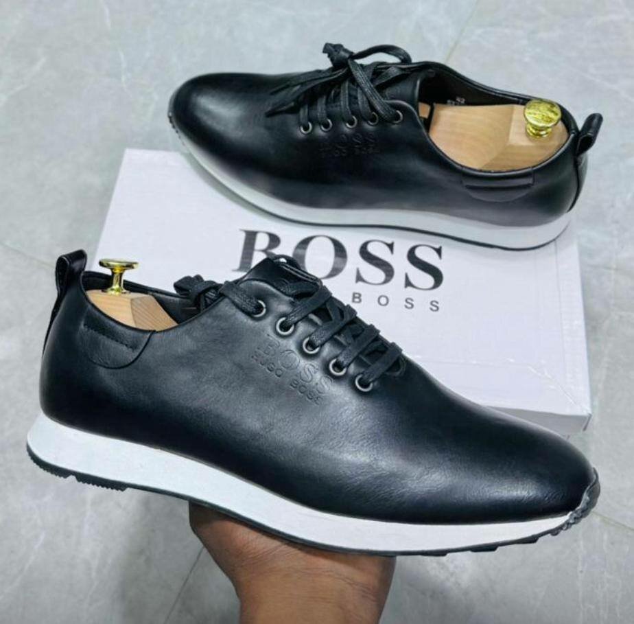 Sneakers en cuir élégants pour hommes