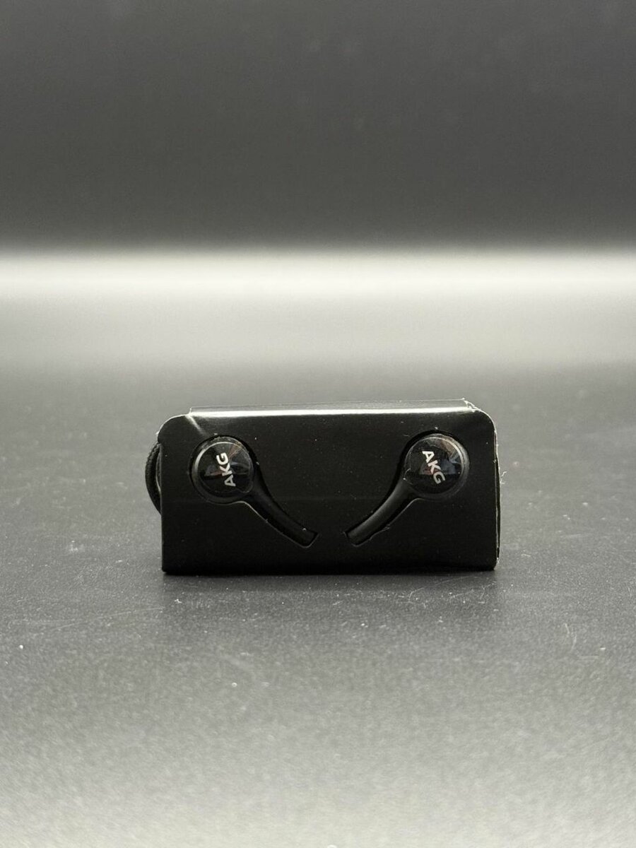Black AKG Handfree