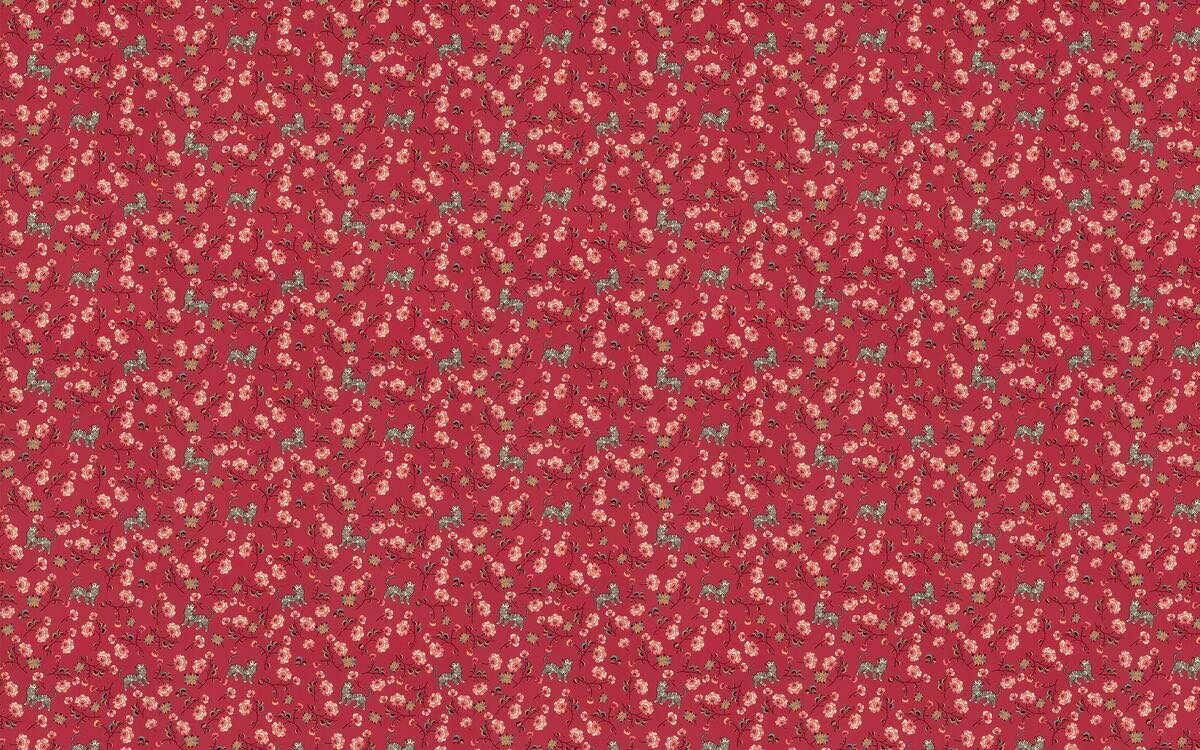 Papier peint floral élégant