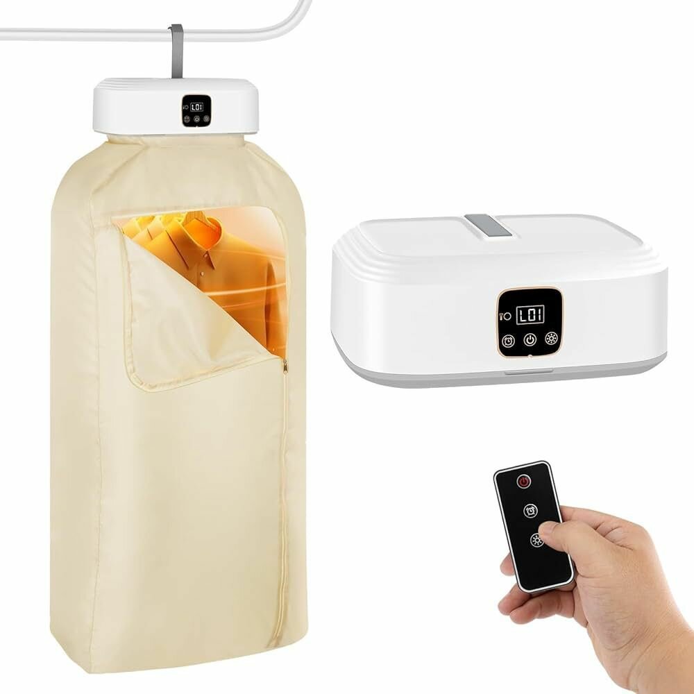 Garde-robe sèche-linge portable