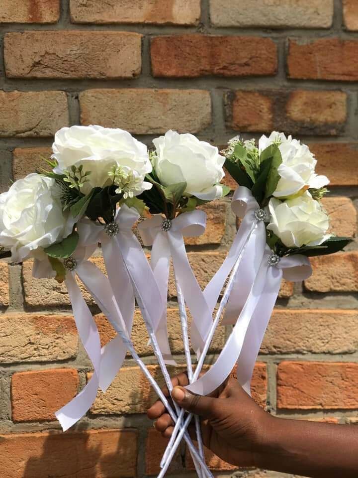 Bridesmaid Bouquet Floral hoops