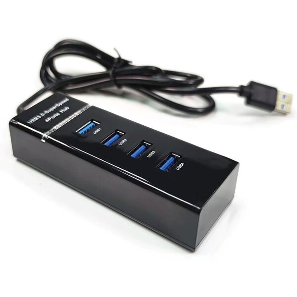 Multiport HUB USB 3.0 avec 4 ports ( 1.2 mètre )