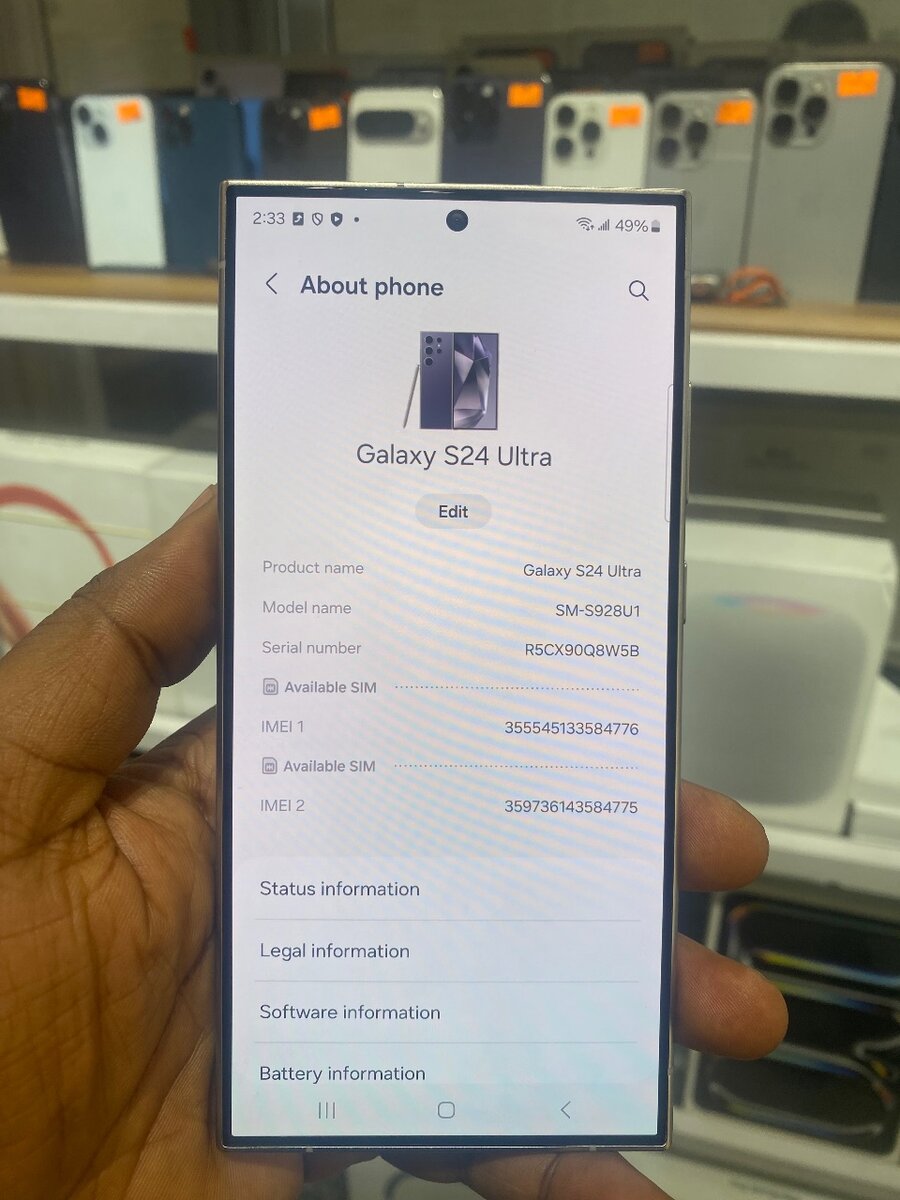 Samsung S24 ultra
