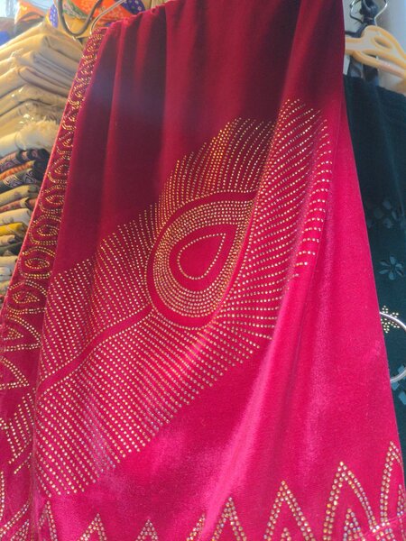 Micro Valvet Shawl