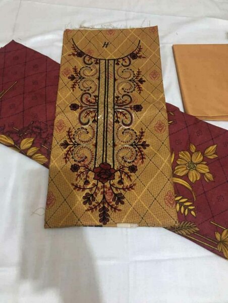 3 pc lawn suit