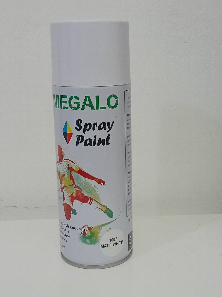 Peinture en spray Megalo blanche