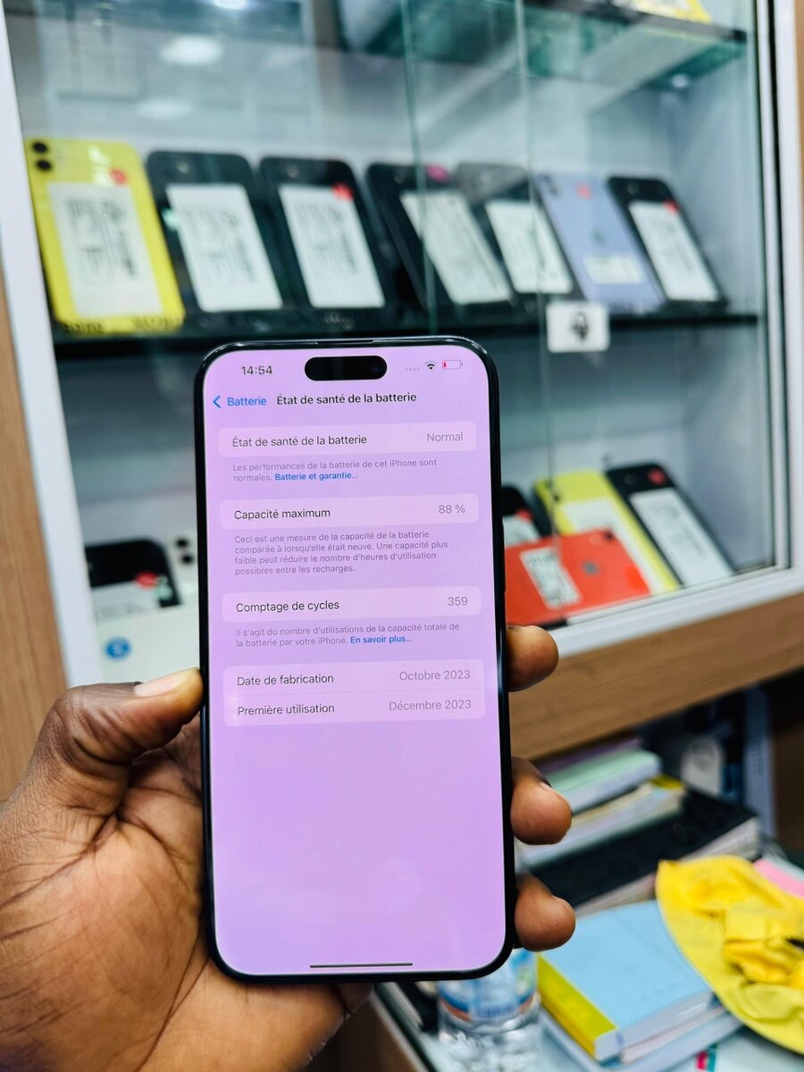 iPhone 15 Pro Max 256Go Casi