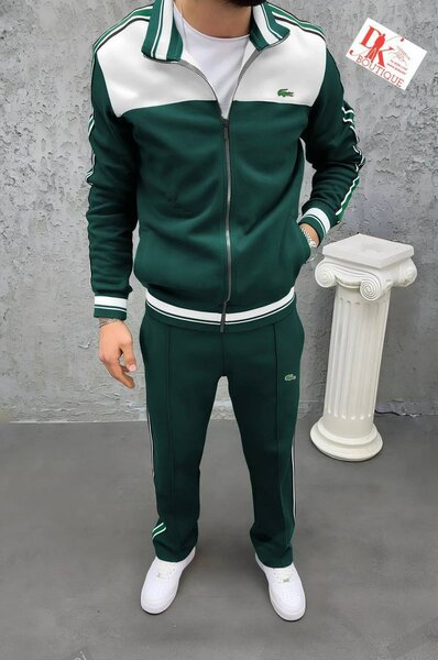 Survêtement homme vert élégant