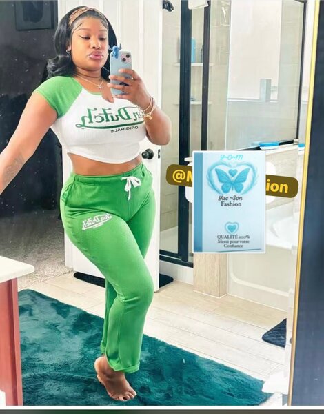 Ensemble décontracté vert