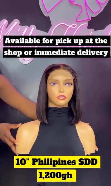 wig brunette short