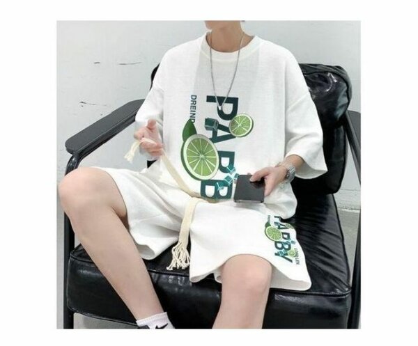 T-Shirt et Short Amples Imprimés