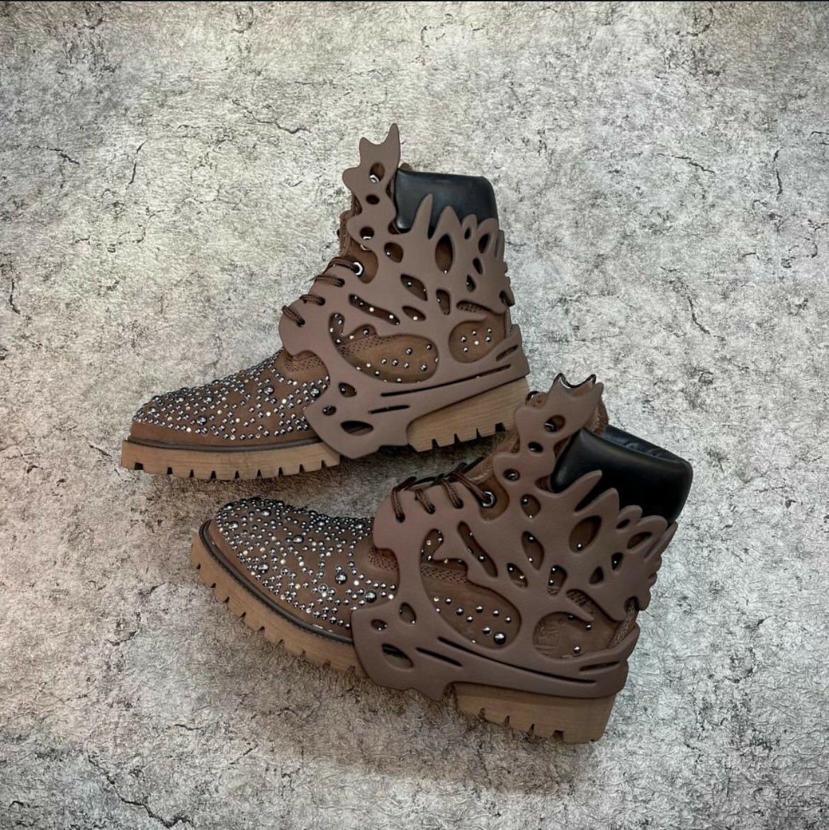 Bottes tendance sculpturales