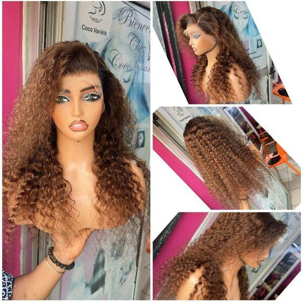 Perruque Frisée Naturelle Femmes