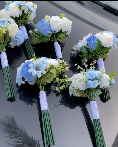Bridesmaid Bouquet Floral hoops