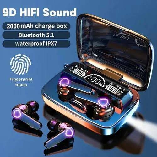 M19 Earbuds TWS Earphone Touch Control Wireless Bluetooth 5.
