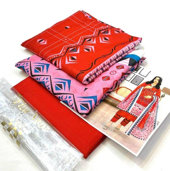 Printed lawn