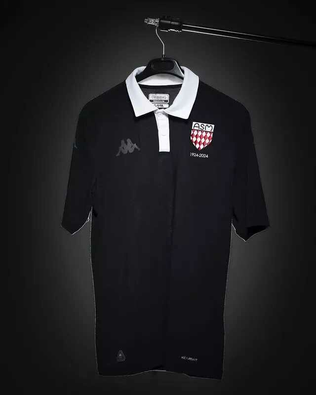 Polo à col blanc ASM 1924-2024