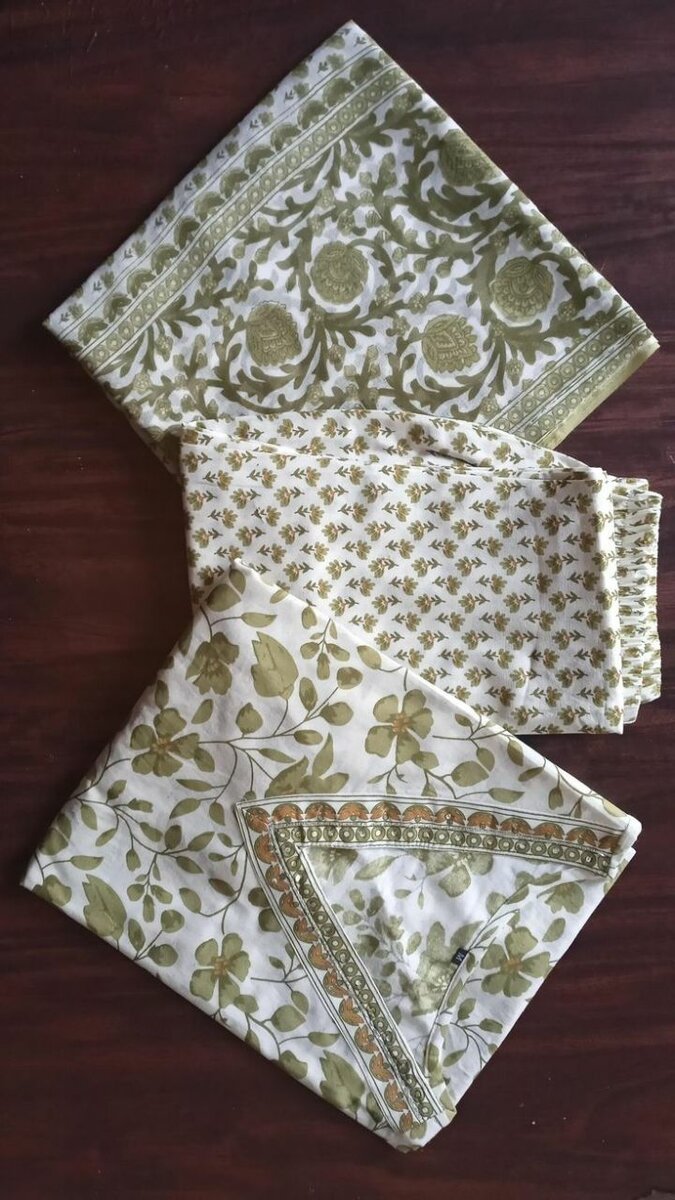 Cotton 3 Peace suit
