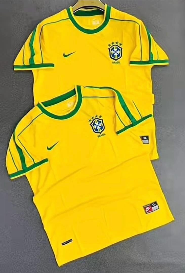 Maillot de football jaune Brésil